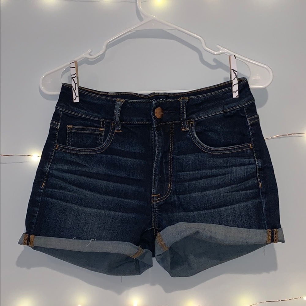 American Eagle AEO Denim High Rise Shortie